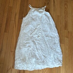 Sleeveless Linen Dress